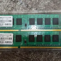 دو عدد رم 4 گیگ ddr3