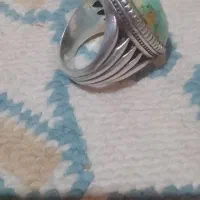 انگشتر فیروزه نیشابور رکاب دست ساز|جواهرات|سمنان, |دیوار