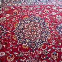 ۲ تخته فرش دستبافت مشهد ۶ متری کاملا سالم