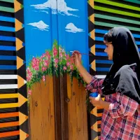 نقاشی دیواری و خوشنویسی