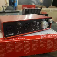 کارت صدا فوکوسرایت 2i2 نسل ۲ در حد نو