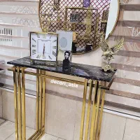 انواع کنسول فلزی طلایی نقره ای کنسول آینه