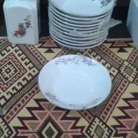 سینی شیرینی خوری کاسه کوچک آجیل خوری وچای دان