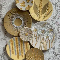 دیوارکوب سفالی|صنایع دستی و سایر لوازم تزئینی|دابودشت, |دیوار