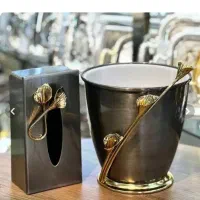 ست سطل اشغالی و جا دستمالی