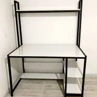 میزتحریر.میزکامپیوتر. میز ترید مدل شلف دار