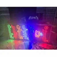 تابلو ال ای دی قهوه سوپر فنجون کافه