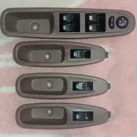 فروش ست کامل کلید شیشه بالابر و تنظیم آینه های پژو|قطعات یدکی و لوازم جانبی|فسا, |دیوار