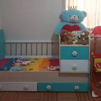 کمد و تخت بچه گانه
