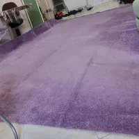 موکت ۹ متری ظریف مصور رنگ بنفش خاکستری