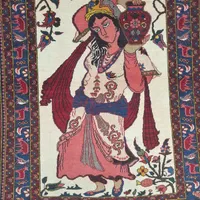 فرش بختیاری دختر کوزه به دست|فرش|تهران, منیریه|دیوار