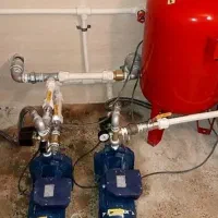 سرویس ابگرمکن، پمپ، کولر، نصب شیر الات