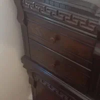 مبل ۷ نفره تخت خواب بوفه و تابلو بدون ایراد