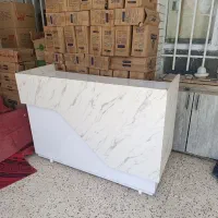 صندلی جک دار، قفسه فلزی، میز کار، استند چیپس