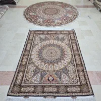 دایره ۲/۵×۲/۵ و قالیچه ۳ متری تبریز دستباف