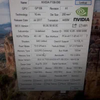 کارت گرافیک p106 6 گیگ