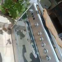 گاز فردار  پنج شعله جوجه گردان درحد نو