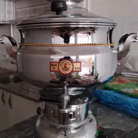 سماور گازی استیل 8لیتری
