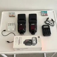 فلاش گودکس s&s tt685n نیکون همراه باتری و شارژر