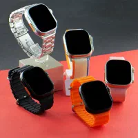 ساعت هوشمند ورنا W49 Ultra با بند فلزی و 7 بند اضا|ساعت|تهران, سعادتآباد|دیوار