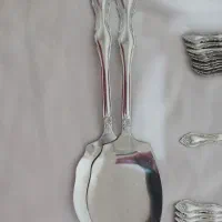 چنگال وکفگیر قدیمی اصل ژاپن|ظروف سرو و پذیرایی|تهران, شکوفه|دیوار