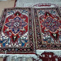 زرنیم دستبافت هریس جفت|فرش|تبریز, |دیوار