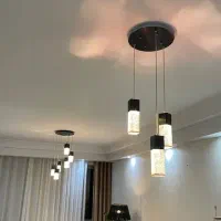 لوستر حباب شیشه ای سقفی|لوستر و چراغ آویز|تهران, پونک|دیوار