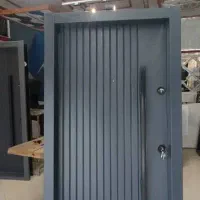 درب ضدسرقت لوکس با دستگیره استیل|مصالح و تجهیزات ساختمان|پیشوا, |دیوار