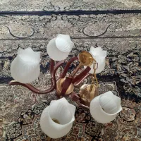 لوستر ۵ شعله کاملا سالم. آهنی. قیمت. فقط ۱۷۰۰۰۰۰ ت