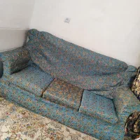 مبل ۷ نفره مناسب باغ و محل کار به همراه روکش