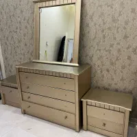 تختخواب دونفره به همراه سرویس خواب|تخت و سرویس خواب|قزوین, |دیوار