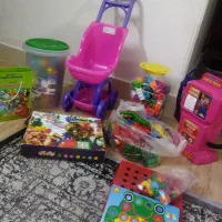 لگو .پازل .کالسکه.قیمتی منصفانه