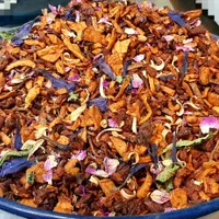 دمنوش مخلوط طبیعی چای میوه ای به سیب