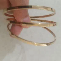 النگو آینه ای در حد نو