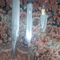 ۲عدد چاقو زنجان|کلکسیون اشیاء عتیقه|پاکدشت, حصار امیر|دیوار