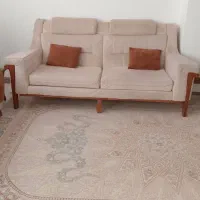 مبل ۷ نفره کاملا سالم|مبلمان خانگی و میز عسلی|محمدیه-قزوین, |دیوار