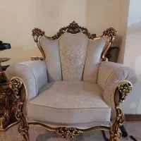 مبل ۷ نفره به همراه جلو مبلی و عسلی