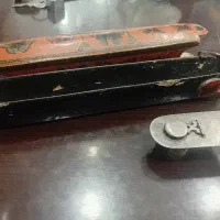 قلمدان قاجاری کهنه نقره|کلکسیون اشیاء عتیقه|تهران, فردوسی|دیوار