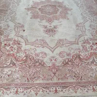 فرش ۱۲ متری ۲ عدد گل قرمز و کرم|فرش|خمین, |دیوار