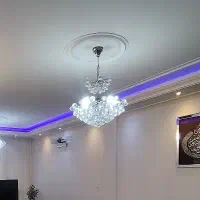 یک جفت لوستر چتری کریستالی|لوستر و چراغ آویز|تهران, طیب|دیوار