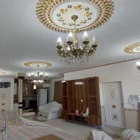 لوستر ۸شاخه برنز اصل با لامپ