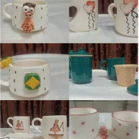 ساخت ظروف سرامیکی|صنایع دستی و سایر لوازم تزئینی|آزادشهر, |دیوار