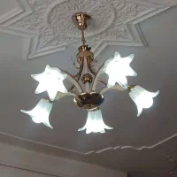 دو عدد لوستر زیبا 5شاخه|لوستر و چراغ آویز|کرمانشاه, |دیوار