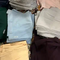 تعدادی شلوار جین و پارچه ای به قیمت عمده و چکی|لباس|ساری, |دیوار