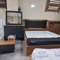 سرویس خواب دو نفره تمام MDF/دلوین/تخت خواب