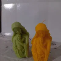 قالب شمع دست دوم|صنایع دستی و سایر لوازم تزئینی|گرمدره, |دیوار