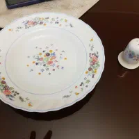 بشقاب گود و نمکدان لومینارک ویکتوریا فرانسه