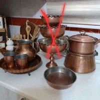 سماور به همراه پا سماوری و قوری و... درحد نو|صنایع دستی و سایر لوازم تزئینی|گرمسار, |دیوار