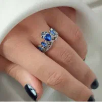 انگشتر راپونزل آبی