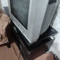 حراج تلویزیون وبدنه ی یخچال فریزر بادی